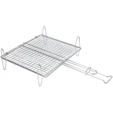 Sauvic Grillrost 40 x 45 cm Stahl silber
