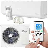 Tronitechnik Dalvik 2 Klimaanlage Set Split Mit Wifi/App Klimageraet - Kühlen A++/ Heizen A+ -12000 Btu/H Inkl Zubehoer