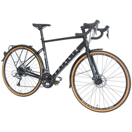 chilliz Gravelbike GL.08 28 Zoll RH 57 cm Unisex schwarz, glänzend