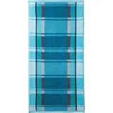 Erwin Müller Handtuch Handtuch "Ludwigsburg" 4er-Pack, Jacquard, Walk-Frottier Uni grün