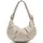 GOT BAG Pleat Moon Bag Large Synthetik Scallop