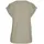 ELBSAND T-Shirt Damen khaki meliert Gr.S (36)
