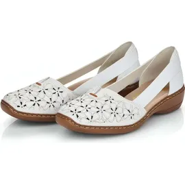 Rieker 41356-80 (36/hartweiss-weiss) - Weiß - 36