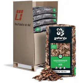 Galamio Rindenmulch Kiefer Grob 60l x 13 Sack 780l - 780 l