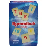 Rummikub Travel in Collectible Tin 106 Plastic Tiles The Original Game