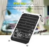 10w Ip64 Wasserdichtes, Tragbares Solarpanel Mit 5v Usb-ausgang Für Mobile Ladegeräte Im Freien