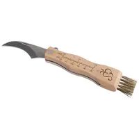 Esschert Design Taschenmesser, (Set, 5 St), Pilzmesser mit Pinsel