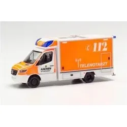 HERPA 095495 1:87 Mercedes-Benz Sprinter 18 Fahrtec RTW „Telenotarzt Aachen“