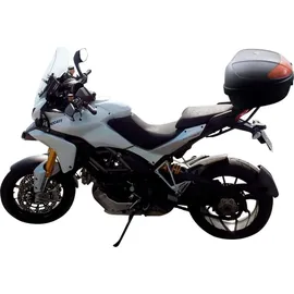 vidaXL Motorrad-Topcase 72 l Schwarz