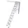 Roto Frank Treppen GmbH Scherentreppe Holzluke EI2 30 279 cm Holz