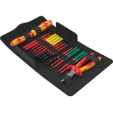 WERA Schraubendreher-Satz VDE 17 extra slim 2 Tool Finder 17-tlg. Rot/Yellow
