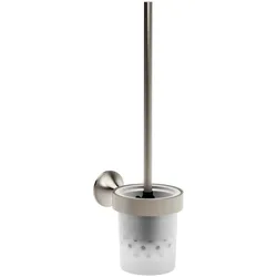 Dornbracht Vaia Toiletten-Bürstengarnitur, Wandmodell 83900809-00, Accessoires, platin gebürstet