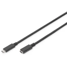 Digitus USB Type-C Verlängerungskabel, Typ C St/Bu, 1,5m