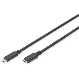 Digitus USB Type-C Verlängerungskabel, Typ C St/Bu, 1,5m