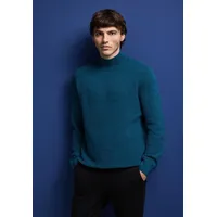 STREET ONE Strukturpullover Blau 3XL