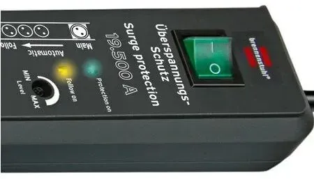 Brennenstuhl 1159490966 Verlängerungskabel 3 m 6 AC-Ausgänge Drinnen Anthrazit