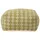 Homescapes Pouf Lima mit Rautenmuster 55x30 cm, Wohnzimmer, Hocker, Poufs