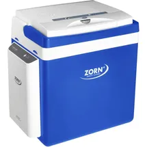 Zorn Cooler Z 26 LNE 7,8 Ah Akku-Kühlbox EEK: E (A - G) Thermoelektrisch 12 V, 230 V DC/AC Blau-Weiß