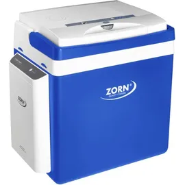 Zorn Cooler Z 26 LNE 7,8 Ah Akku-Kühlbox EEK: E (A - G) Thermoelektrisch 12 V, 230 V DC/AC Blau-Weiß