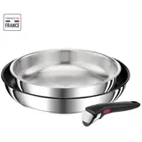 Tefal Menge Öfen Edelstahl Ingenio Induktion Preference L9739102 Ø 24/28 CM 1