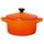 Le Creuset Mini Cocotte Topf-Set 4-tlg. ofenrot