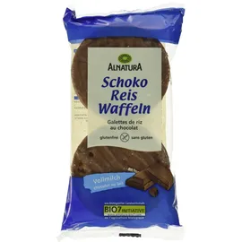 Alnatura Bio Schoko, Reis Waffeln Vollmilch 100G