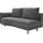 exxpo - sofa fashion Schlafcouch 2-Sitzer Silber