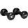 Christopeit Sport Vinylhantel-Set 2 x 3 kg schwarz
