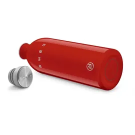 Smeg Edelstahlflasche Rot 1 l