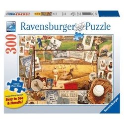 Ravensburger Puzzle Good Old Days Retro Baseball Sport 300 Teile 70 x 50 cm 1...