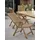 Brafab Julita Gartentisch 220 x 90 x 73 cm Beige