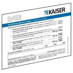 Kaiser Schott-Kennzeichnungssch. 9473-92