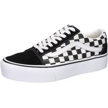 Vans Old Skool Platform Checkerboard black/true white 38