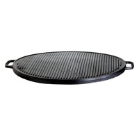 ALLGRILL Grillplatte aus Gusseisen Ø 41 cm