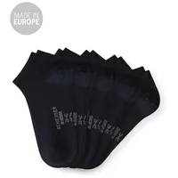 SCHIESSER Bluebird Sneakersocken 5er Pack Schwarz 43-46