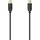 Hama USB-C auf USB-C-Kabel Flexi-Slim Schwarz 0,75 m
