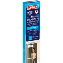Tesa Insektenschutz Alu COMFORT für Türen 100 x 220 cm Weiß