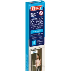 Tesa Insektenschutz Alu COMFORT für Türen 100 x 220 cm Weiß