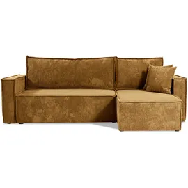 petits-meubles Ecksofa, Ezekiel 3 Sitzplätze Gelb