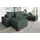 Collection AB Wohnlandschaft COLLECTION AB "Josy XL U-Form, B: 313 cm in Cord, Cord-Mix", grün (dunkelgrün), B:313cm H:84cm T:161cm, 100% Polyester, Sofas, Wohnlandschaft, Bettfunktion, Bettkasten & 2 Zierkissen, Federkern, Topseller