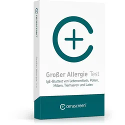 Cerascreen Großer Allergie-Test-Kit Blut