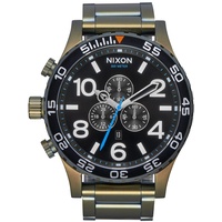 Nixon Unisex Analog Japanisches Quarzwerk Uhr mit Edelstahl Armband A083-5092-00