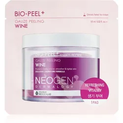 Neogen Dermalogy Bio-Peel+ Gauze Peeling Wine Peeling-Pads für das Gesicht strafft die Haut und verfeinert Poren 1 St.