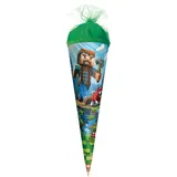 ROTH Motiv-Schultüte, Block Game, 35 cm, rund, Tüllverschluss
