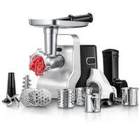 HOUSNAT Fleischwolf 5 in 1 Schwarz