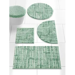 Badematte GRUND Gr. 3, grün, rechteckig (60cm x 100cm),, Badematten
