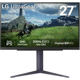 LG UltraGear 27GS85Q-B 27" schwarz
