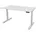 ASSMANN Y-Line Curved 120x70cm Memoryfunktion 2-fach-Motorik Weiß/Silber