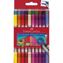 Faber-Castell Filzstifte farbsortiert, 20 St.