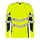 Engel Warnschutz Langarmshirt Safety - XXL - gelb/marine